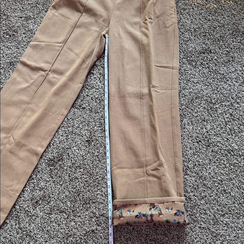 Good Alma Redwood Cotton Twill Trousers - Tan size Med - Picture 16 of 16